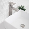 STYLISH Vessel Sink Single Hole Bathroom Faucet, Brushed Nickel