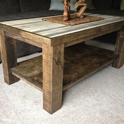 Rustic Maple Coffee Table - Coffee Tables