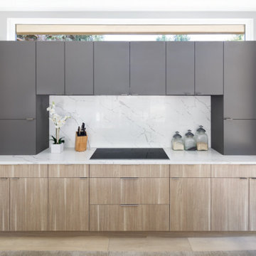 Neutral Contemporary First Floor Remodel
