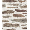 Non-Woven Stone Wallpaper For Accent Wall - J987-07 Replik Wallpaper, 4 Rolls