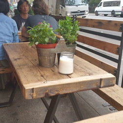 Custom Restaurant patio Lower East Side - Dining Tables
