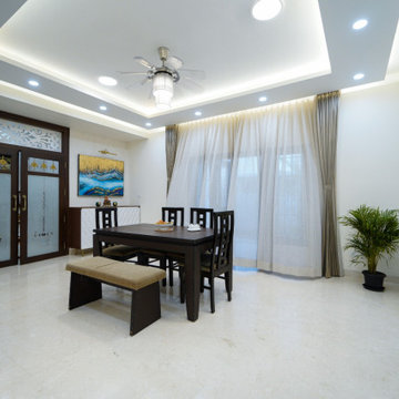 Adarsh Serenity | Krishna Kishore | Dining room Interior Design