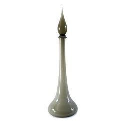 EMPOLI ITALIAN FLOOR DECANTER IN GREY - Vases