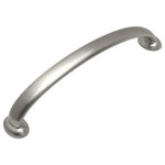 Cosmas - Cosmas 827-128SN Satin Nickel Cabinet Pull - 5" (128mm) Hole Centers