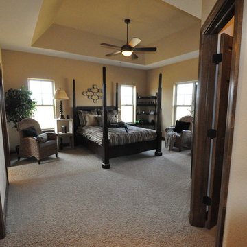 Custom Ranch - master bedroom