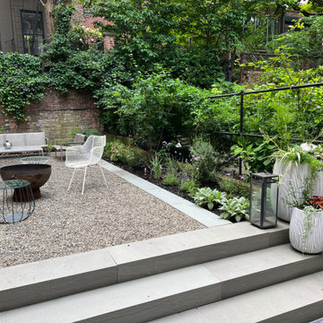 Manhattan UWS Brownstone romantic garden