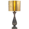 Mercana Industrial Table Lamp With Gold Finish 65278