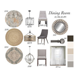 Design Board of Dining room - Kitchen And Dining Furniture