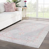 Jaipur Living Eris Medallion Gray/Pink Area Rug, 8'10"x11'9"