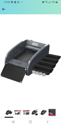 Automatic litter boxes