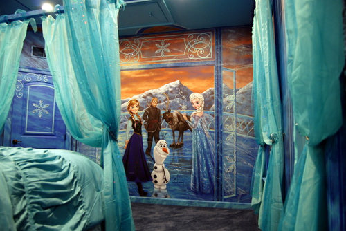 Frozen Themed Kids Bedroom Before And After