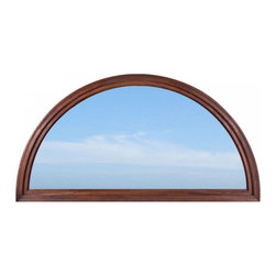 TRANSOMFRCLEAR - FULL ROUND TOP TRANSOM WITH CLEAR GLASS - Windows And Doors