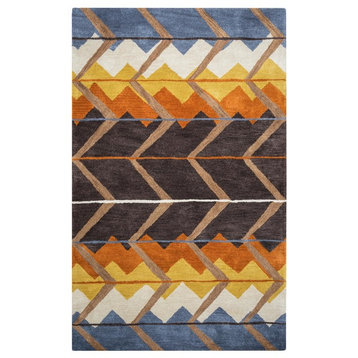 Rizzy Home Tumble Weed Loft Collection Rug, 2'6"x8'