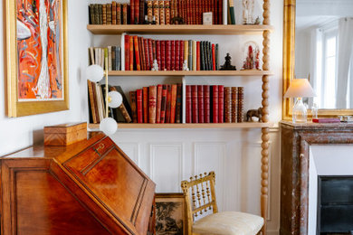 Inspiration pour un salon traditionnel.