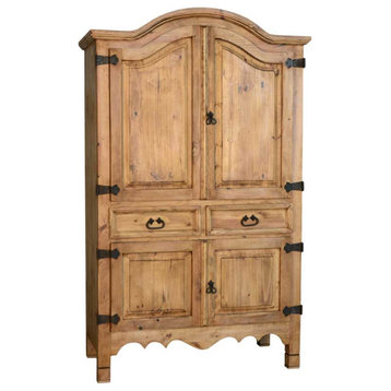 Rustic Wood Armoire