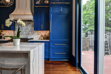 Inspiration for a transitional kitchen remodel in New Orleans