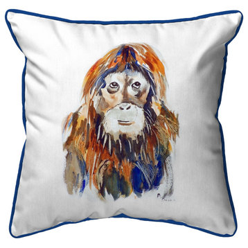 Orangutan Large Indoor/Outdoor Pillow 18x18