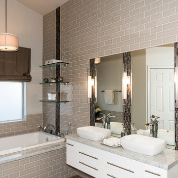 Glendale Contemporary Master Bathroom