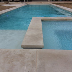 Beatuiful modern style swimming pool on Lake Tyler - Products