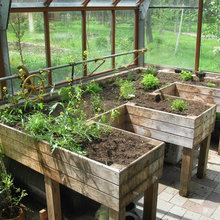 Above-ground planter boxes