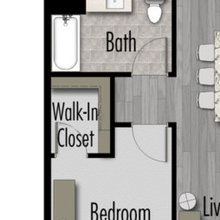Charlotte Square 1 Bedroom