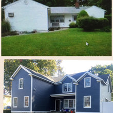 House Exterior Before/After