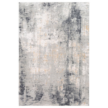 Uttermost Paoli Gray Abstract 8x10 Rug