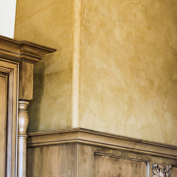 Hood Range Venetian Plaster Finish