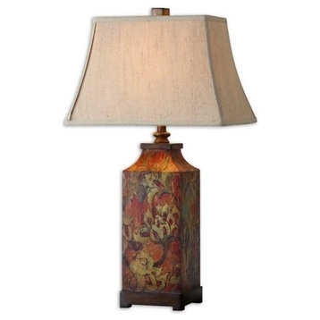 Pemberly Row Table Lamp in Burnished Walnut