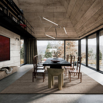Contemporain Salle à Manger