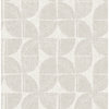 Baxter Bone Semicircle Mosaic Wallpaper Sample