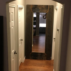 Barn Wood Leaner Mirror - Products