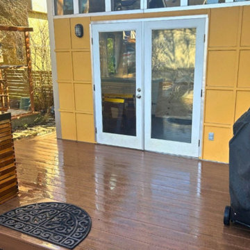 After: Deck and Outdoor Kitchen