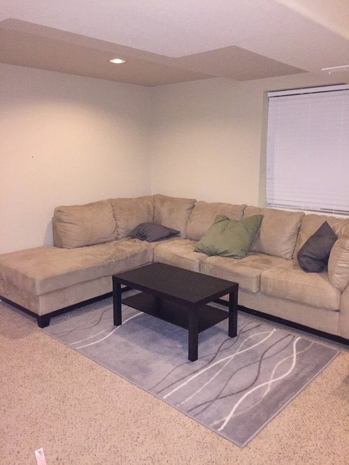 Need Help Decorating Corner Wall Space, How To Decorate Behind A Sectional Sofa