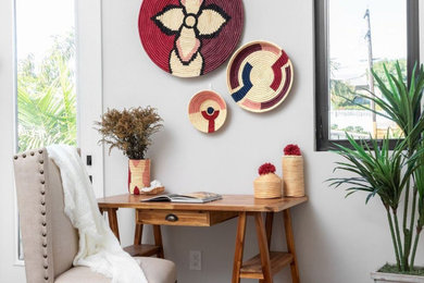 Example of a trendy home design design in Other