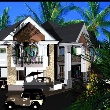 HOUSE AT SAND PIT ROAD, BUEA CAMEROON