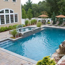 raised hot tub