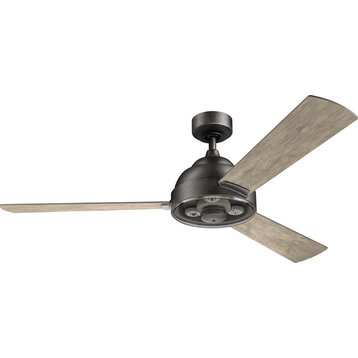Kichler 300253 Pinion 60" 3 Blade Indoor Ceiling Fan - Anvil Iron