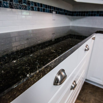Customized Kitchen, Hand Rail, and Barnwood Entrence