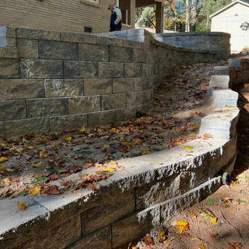 Retaining Wall Installation in Dunwoody, GA
