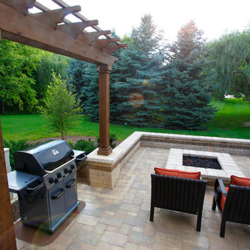 Carmel,IN Backyard Patio
