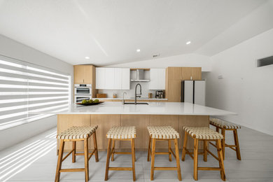 Kitchen - modern kitchen idea in Miami