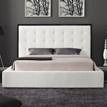 Amelia Wood Veneer Storage Bed