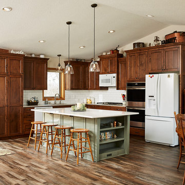 Blended Open Concept Kitchen in Lino lakes