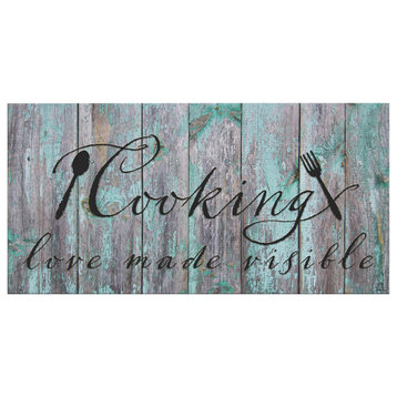 Cooking Wrapped Canvas Kitchen Wall Art