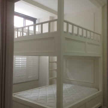Custom Designed and Built Queen Size Bunk Bed