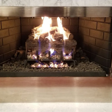 Gas Logs, Glass Burner Sets, & Fireplace Doors
