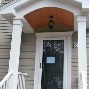 Bedford, MA - James Hardie HardiePlank lap siding, Select Cedarmill in Monterey
