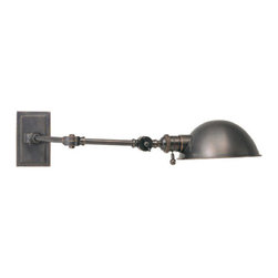 Robert Abbey Ant Bee Pharmacy Wall Swinger Deep Patina Bronze - Wall Panels