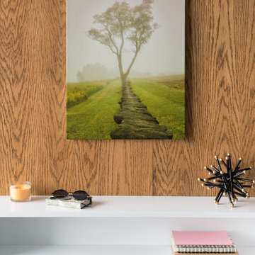 Calming Morning Rural - Rustic - Country - Farmhouse Style Landscape Wall Art